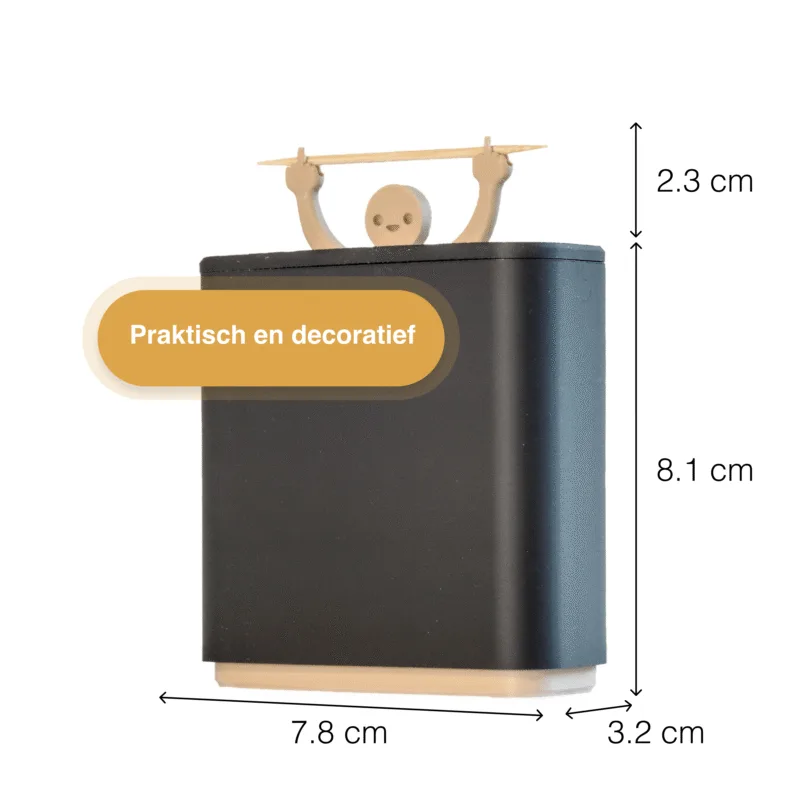 Prikkie Brutaal - Cocktailprikker dispenser